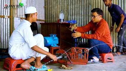 স্কুল ছাত্র একজন জি,আই, তারের ব্যবসায় মনোযোগ এই ছোট উদ্যোক্তা মাহমুদুল। লেখাপড়ার পাশা পাশি ইনকাম