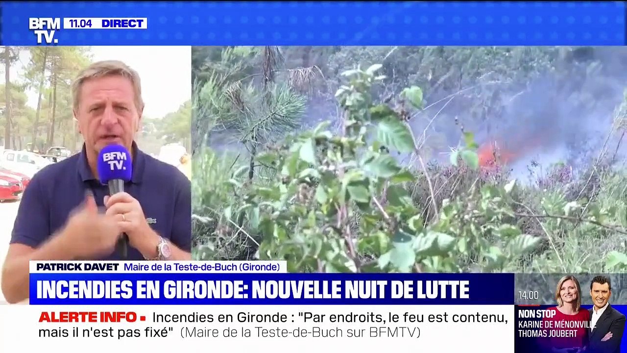 Pour le maire de la Teste-de-Buch, si "la forêt avait été mieux entretenue, peut-être que l'ampleur du feu aurait été différente"