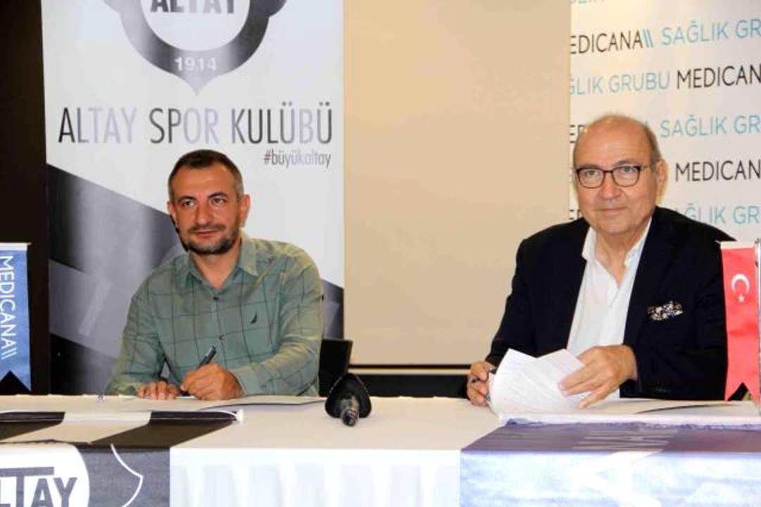 Altay'ın sağlık sponsoru Medicana
