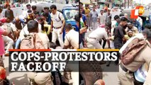 Odisha Bandh: Protesters Faceoff With Police As Over 40 Persons Detained in Bhubaneswar