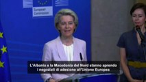 L'Ue apre negoziati di adesione con Macedonia del Nord e Albania