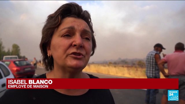 Incendies en Europe : l'Espagne se bat contre les flammes et la canicule