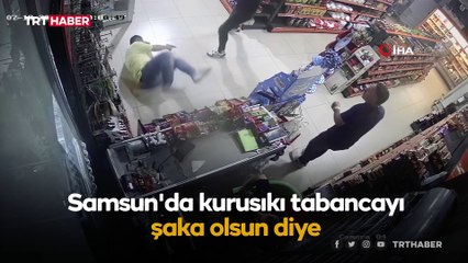 Kurusıkı tabancayla şaka yaparken kendini vurdu