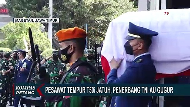 Suasana Penghormatan Terakhir Lettu Allan, Penerbang Pesawat Tempur T-50i yang Jatuh di Blora