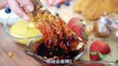 Eat fried chicken at home alone! 6 kinds of sauces to eat, spicy pepper noodle sauce! Festival of #TikTok38Queen # Follow vibrating to learn to cook # dry chicken # pepper noodles