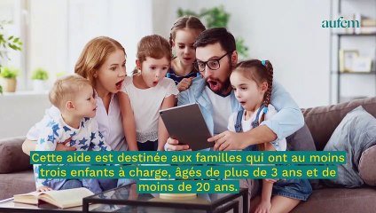 Download Video: Complément familial : connaissez-vous cette aide destinée aux familles nombreuses ?