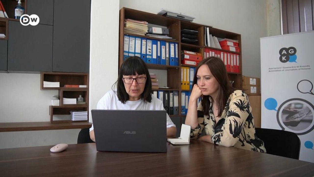 Ukrainische Journalistin in Kosovo: Heimat verloren, Job behalten