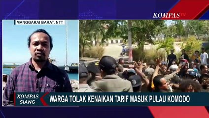 Warga Lokal Unjuk Rasa Tolak Aturan Tarif Masuk Pulau Komodo Rp 3,75 Juta Mulai 1 Agustus