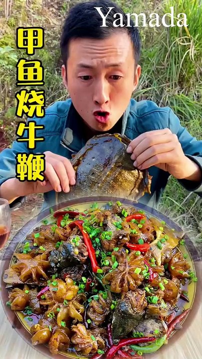 Amazing Unique Cooking With Natural Life (Cooking turtle eggs chicken meat snails snall fish Taoshu and jelly)