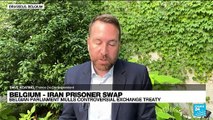 Belgium - Iran prisoner swap: Belgian parliament mulls controversy exchange treaty