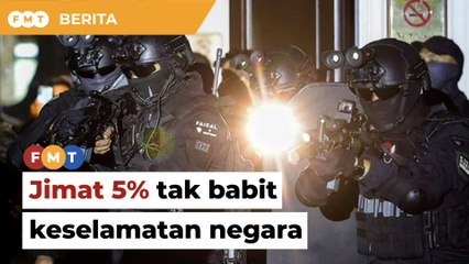 Jimat 5% Belanjawan 2022 tak babit keselamatan negara, kata PM