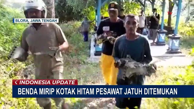 Benda Diduga Kotak Hitam Pesawat Tempur TNI AU yang Jatuh di Blora Ditemukan