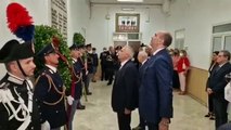 Il Capo della Polizia rende omaggio a vittime strage di via D'Amelio