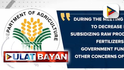 Télécharger la video: Presyo ng bigas, tumaas ng P50-P140 kada sako; Paggawa ng farm-to-market road master plan at government-to-government negotiation sa pagbili ng abono, ipinag-utos ni Pres. Marcos Jr. sa DA