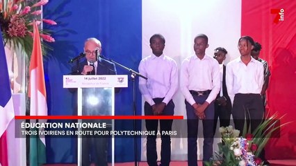 Éducation : 3 Ivoiriens en route pour Polytechnique à Paris