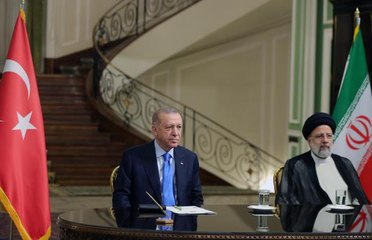 Cumhurbaşkanı Erdoğan, İran Cumhurbaşkanı Reisi ile ortak basın toplantısında konuştu Açıklaması