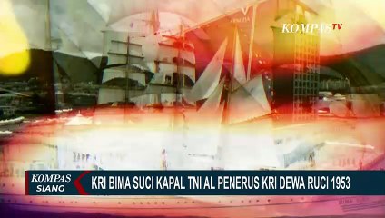 Kapal Layar KRI Bima Suci Kembali Berlabuh Bawa Misi Kartika Jala Krida 2022