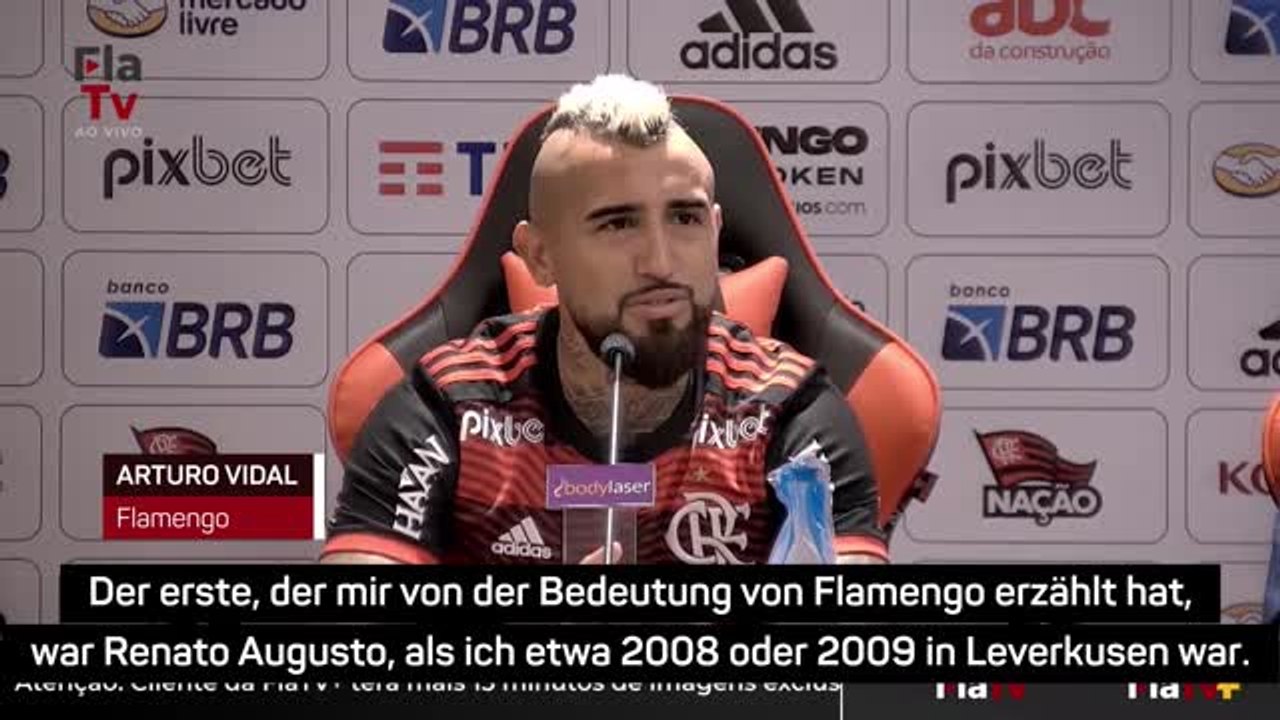 Vidal: "Habe von Flamengo bei Leverkusen gehört"