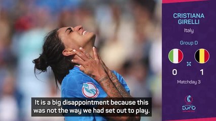 'There is a huge void inside of us' - Italy's Girelli