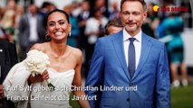 Bilder von Lindners Hochzeit, Infos zum Brautkleid, den Gästen