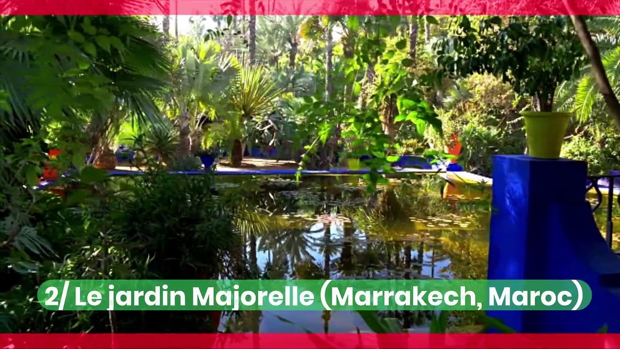 Le classement des plus beaux jardins du monde
