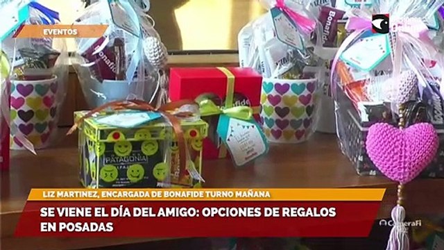 Se viene el día del amigo opciones de regalos en posadas