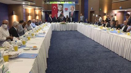 CHP Ekonomi Masası heyeti, EMD üyeleriyle buluştu