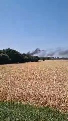 Wildfire Erupts Near Elsea Park Bypass in Bourne 🚒