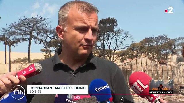 Incendies en Gironde : Les images désolantes des cinq campings du Pilat, à la Teste-de-Buch, dont le célèbre camping des Flots bleus, célèbre pour les films de la saga “Camping”, détruits à 90 %