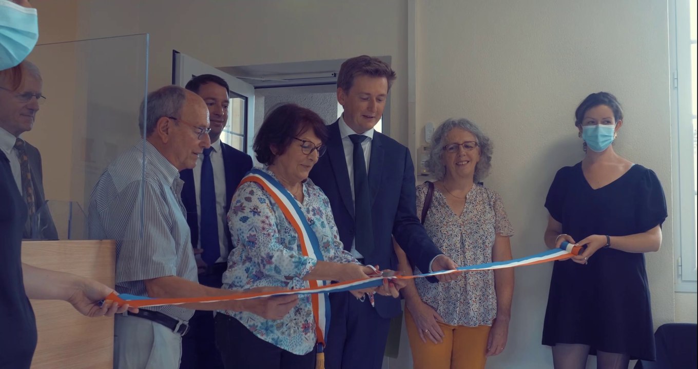 Reportage sur l'inauguration de France-Services à Dourgne