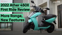 2022 Ather 450X First Ride Review: More Range, New Features | Express Drives