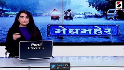 વડોદરામાં મેઘ કહેર । રસ્તાઓ બેટમાં ફેરવાયા