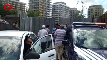 İnşaat malzemeleri parka sokulmaya çalışıldı: Mahalleliler acil destek çağrısı yaptı