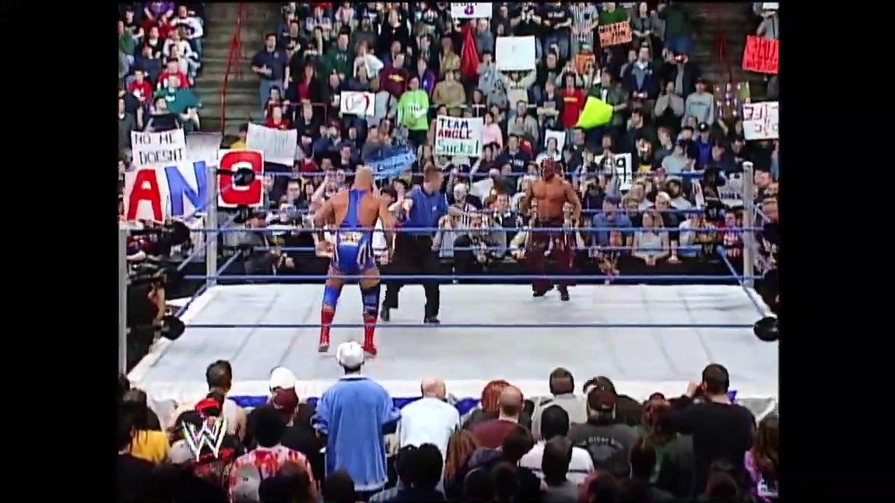 Rey Mysterio vs Kurt Angle - WWE SmackDown! 01/23/2003