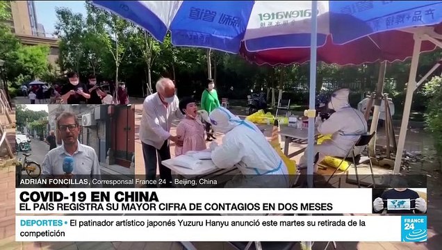 Informe desde Beijing: 700 casos diarios de Covid-19 en China