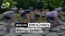 3 coureurs en tête / 3 riders on the lead - Étape 16 / Stage 16 - #TDF2022