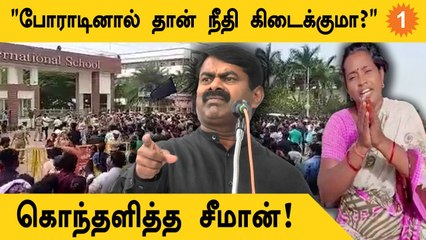 "Kallakurichi School Owner ஒரு பாஜககாரர்" - Seeman *Politics