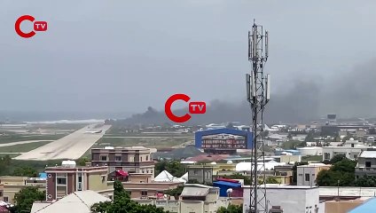 Yolcu uçağı takla attı, alevler içinde kaldı