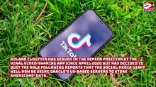 TikTok’s security chief steps down