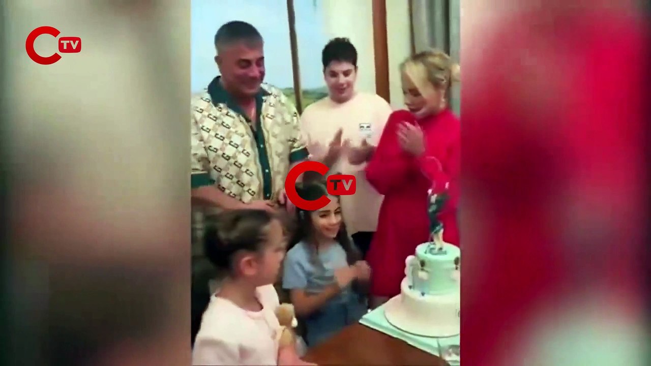 Sedat Peker'den yeni görüntüler: Kızının doğum gününden yeni görüntüler