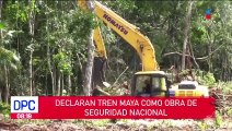 Declaran al Tren Maya como obra de seguridad nacional