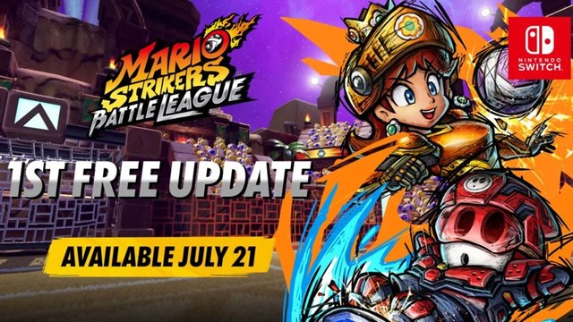 Mario Strikers : Profitez bientôt de cette mise à jour gratuite et de ces deux nouveaux personnages