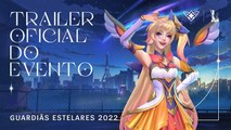 Trailer oficial do evento Guardiãs Estelares 2022 no Wild Rift — Vídeo: Riot Games/Divulgação