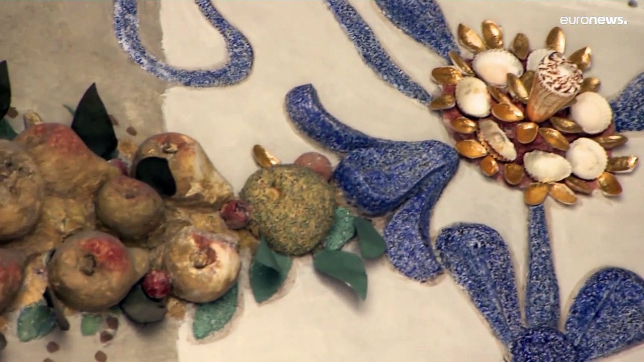 Salzburger sammeln Muscheln für die Restauration der 'Herkulesgrotte'