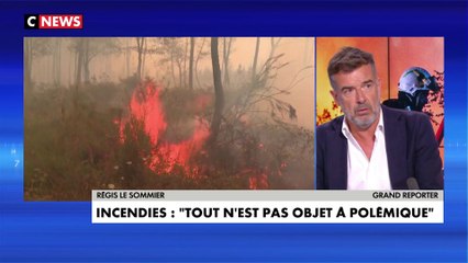 Régis Le Sommier sur les feux en Gironde : «On est face à un effet climatique de durable»