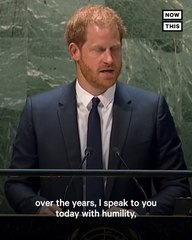Prince Harry Speaks on Nelson Mandela International Day at UN