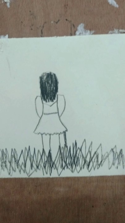 Easy girls drawing