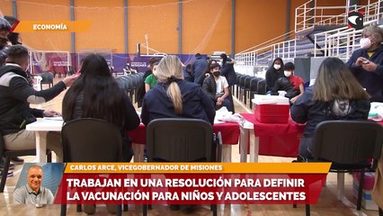 Trabajan en una resolución para definir la vacunación para niños y adolescentes