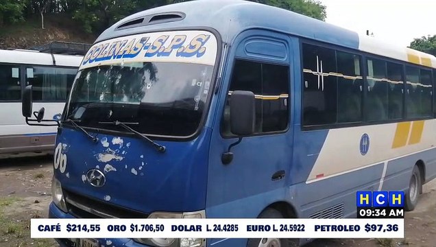 Tras violento asalto a unidad, se paraliza ruta de buses en Colinas, Santa Bárbara