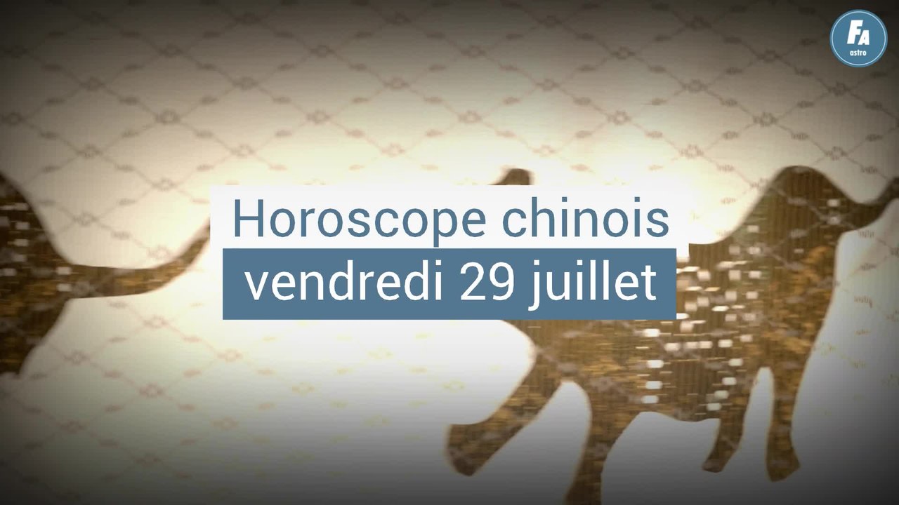 FEMME ACTUELLE - Horoscope chinois du jour du vendredi 29 juillet 2022, la Chèvre d'Eau